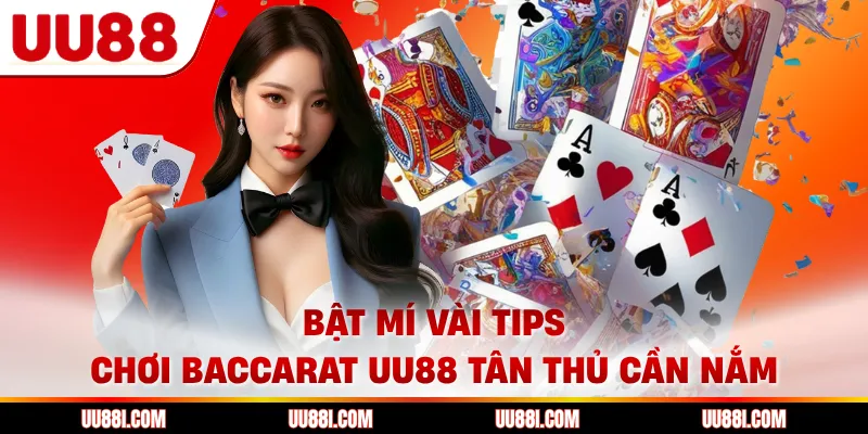 Bật mí vài tips chơi baccarat UU88 tân thủ cần nắm